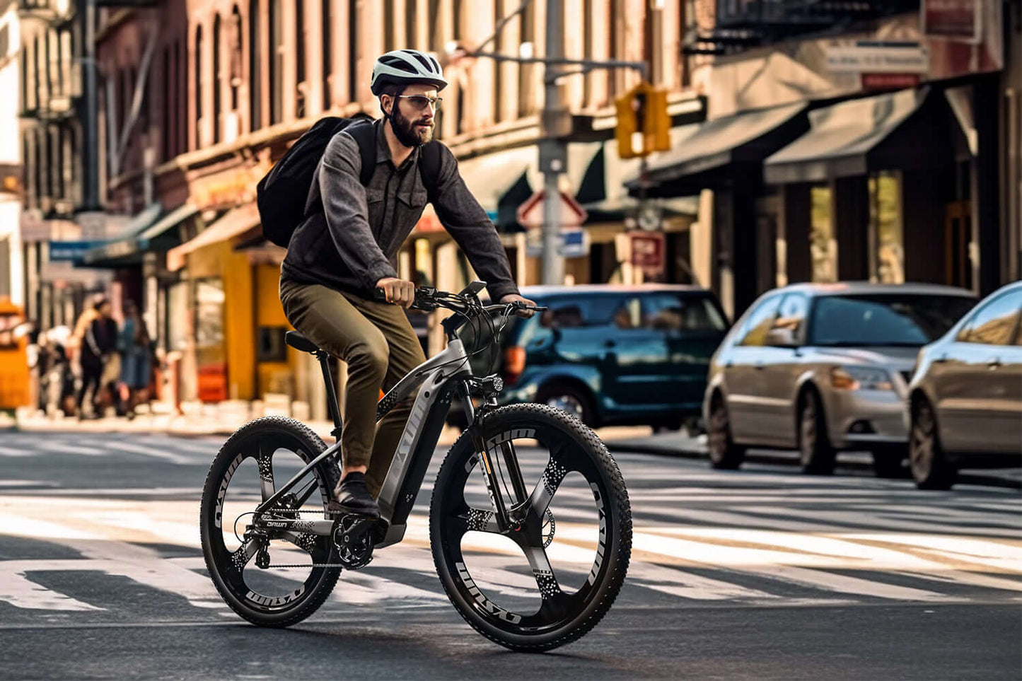 Explora la Aventura: Bicicleta de Montaña Eléctrica Cysum M520 de 29 Pulgadas, Motor 48V*500W