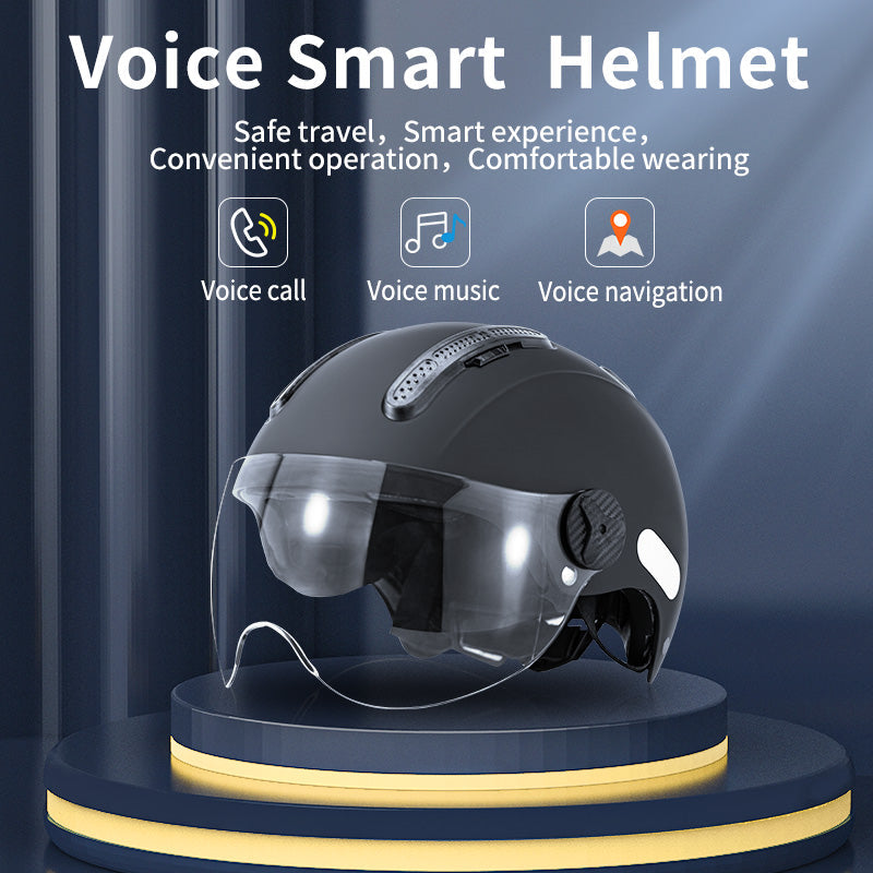 ENGWE Casco Bluetooth Inteligente Negro