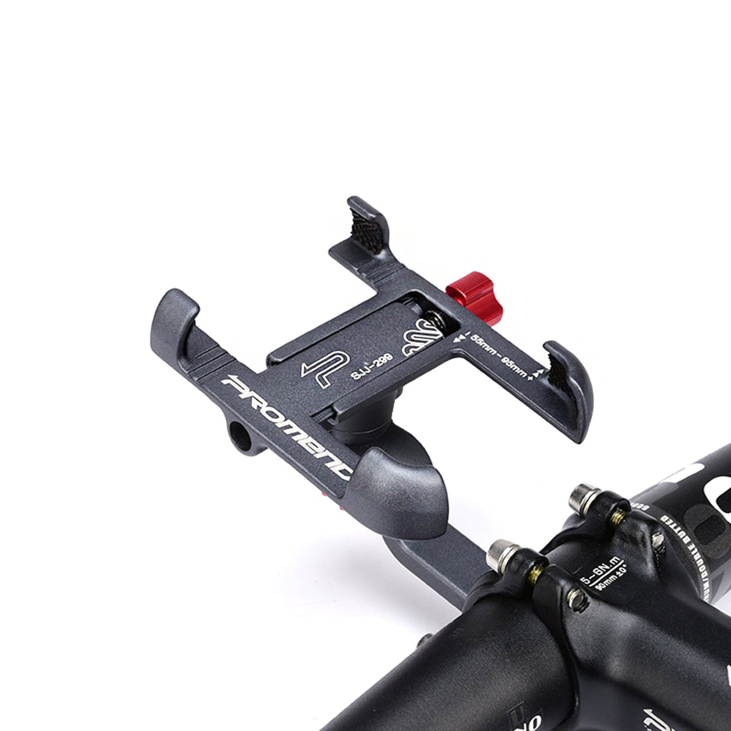 ENGWE Soporte para teléfono de bicicleta de aleación de aluminio giratorio de 360°