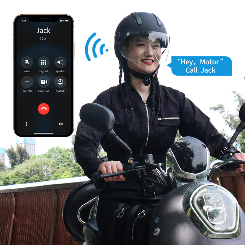 ENGWE Casco Bluetooth Inteligente Negro