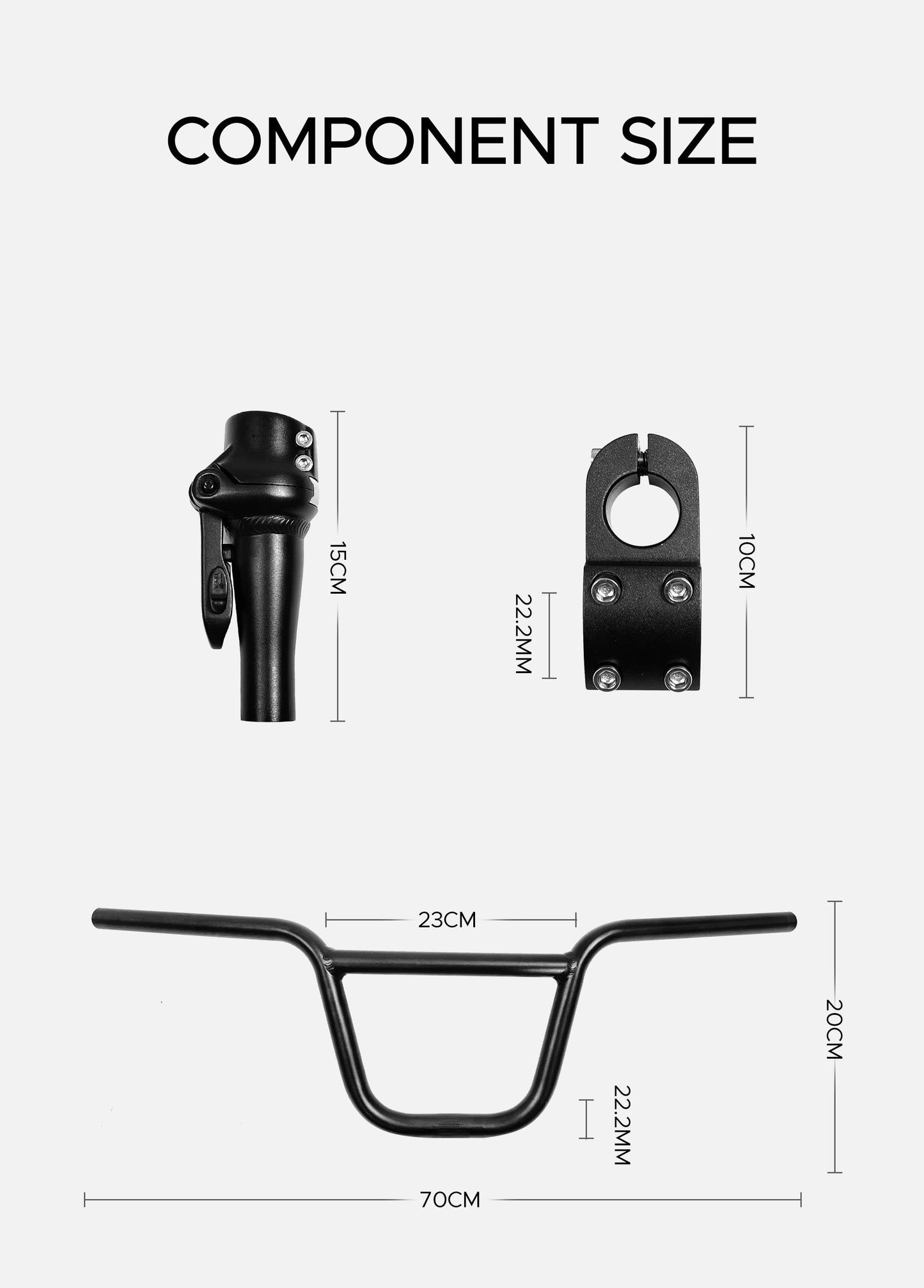 Manillar BMX para Engine Pro/ Engine Pro 2.0