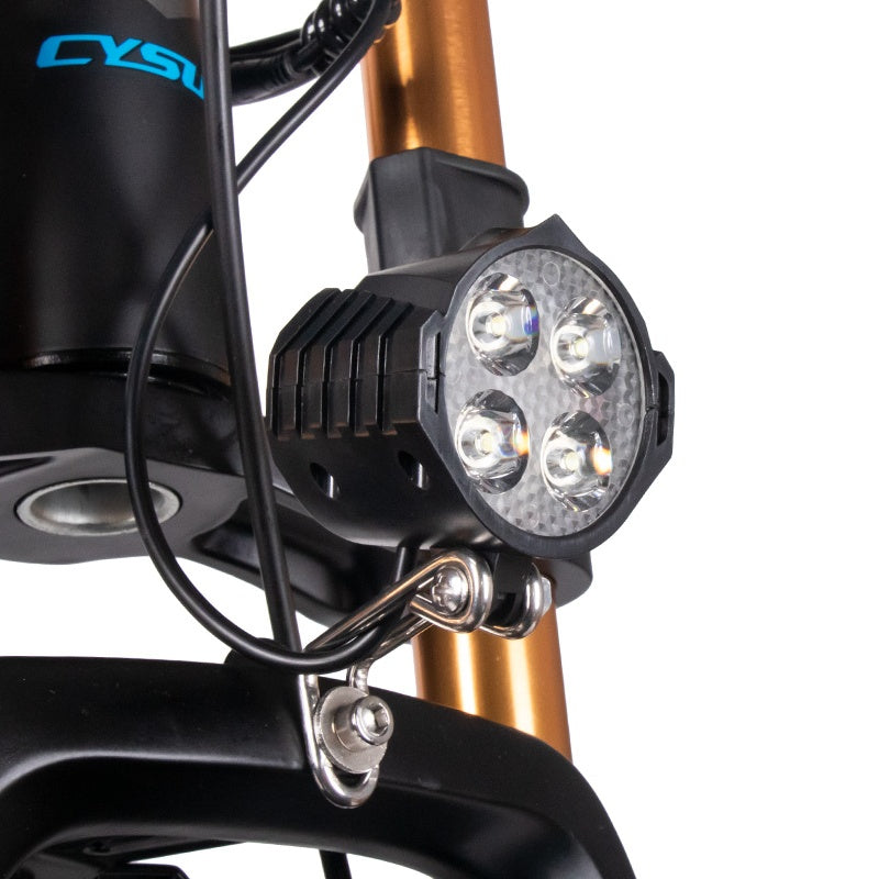 CYSUM M900 Foco delantero para bicicleta eléctrica