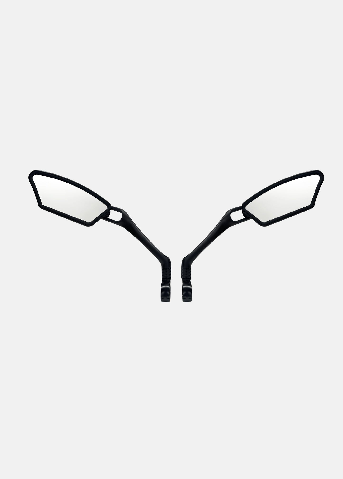 Espejo retrovisor de bicicleta ajustable, plegable, giratorio de 360° (un par)