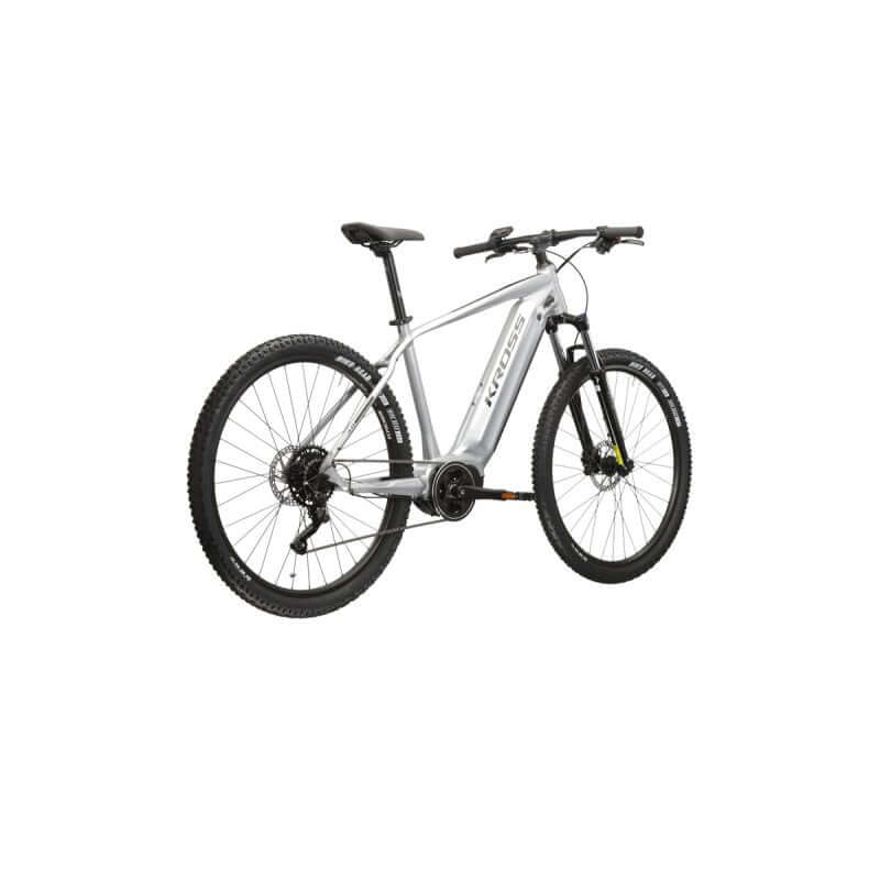 Bicicleta KROSS Hexagon Boost 3.0 576Wh 2023, ideal para aventuras en montaña y ciclismo de montaña.