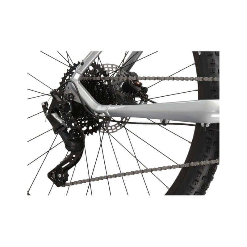 Detalle del sistema de cambio y transmisión de la bicicleta KROSS HEXAGON BOOST 3.0 2023.