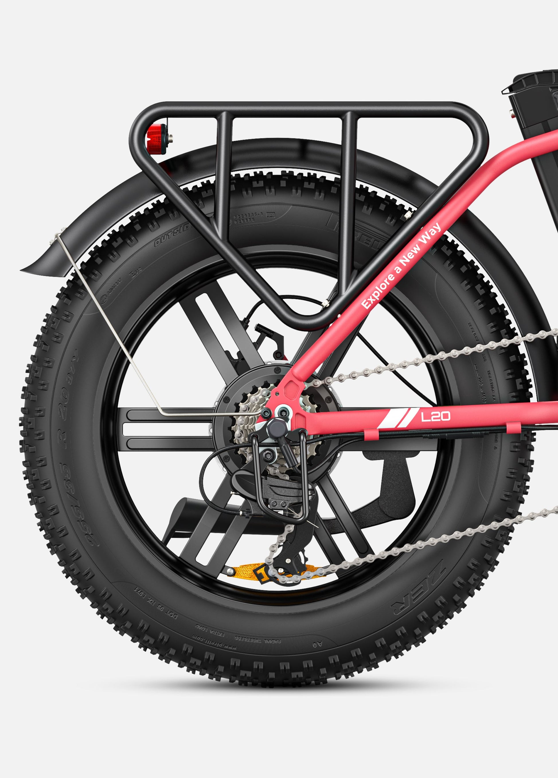 ENGWE L20 250W, 140 km de autonomía, velocidad máxima de 25 km/h, suspensión delantera, e-bike de cuadro bajo