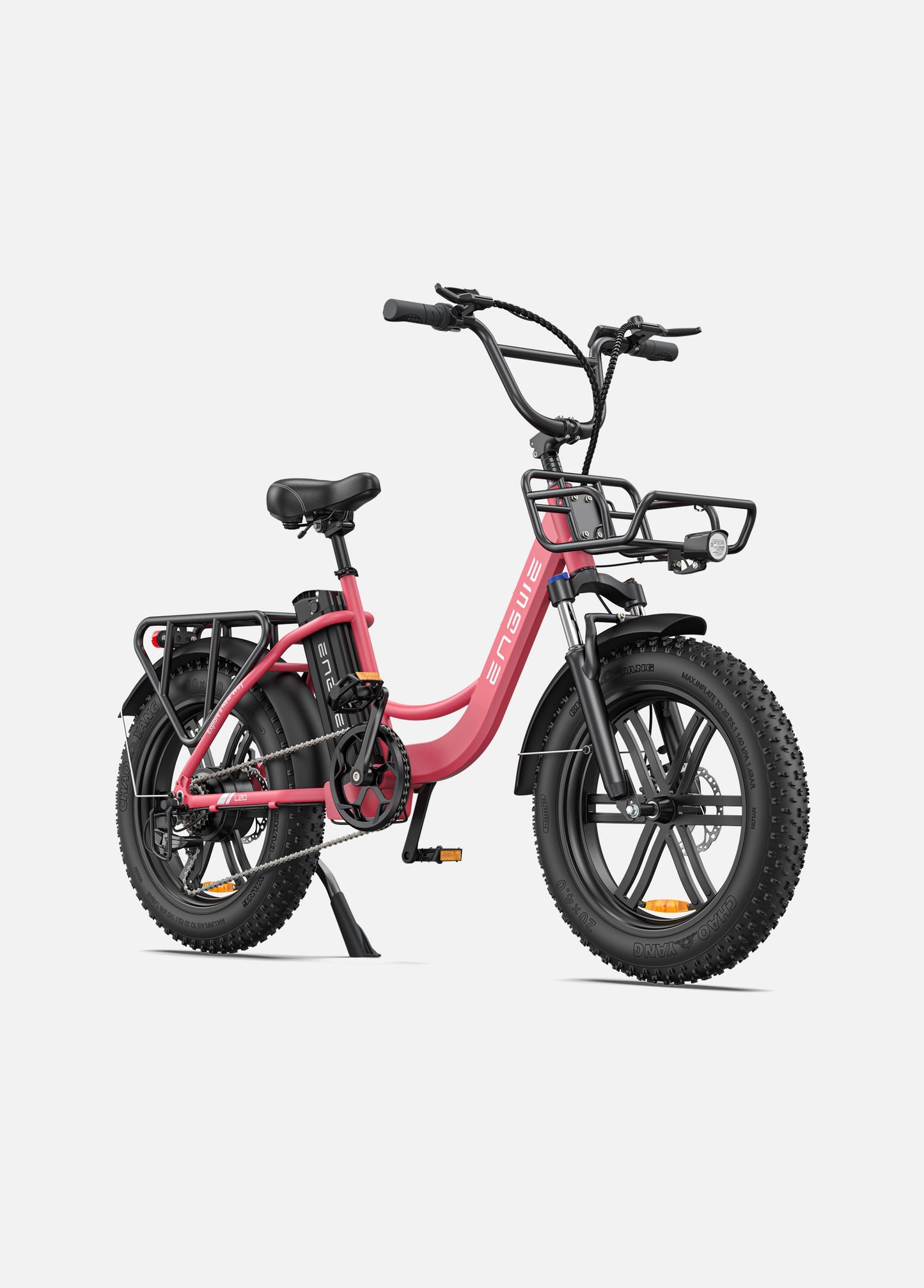 ENGWE L20 250W, 140 km de autonomía, velocidad máxima de 25 km/h, suspensión delantera, e-bike de cuadro bajo