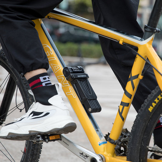 Candado plegable para bicicleta