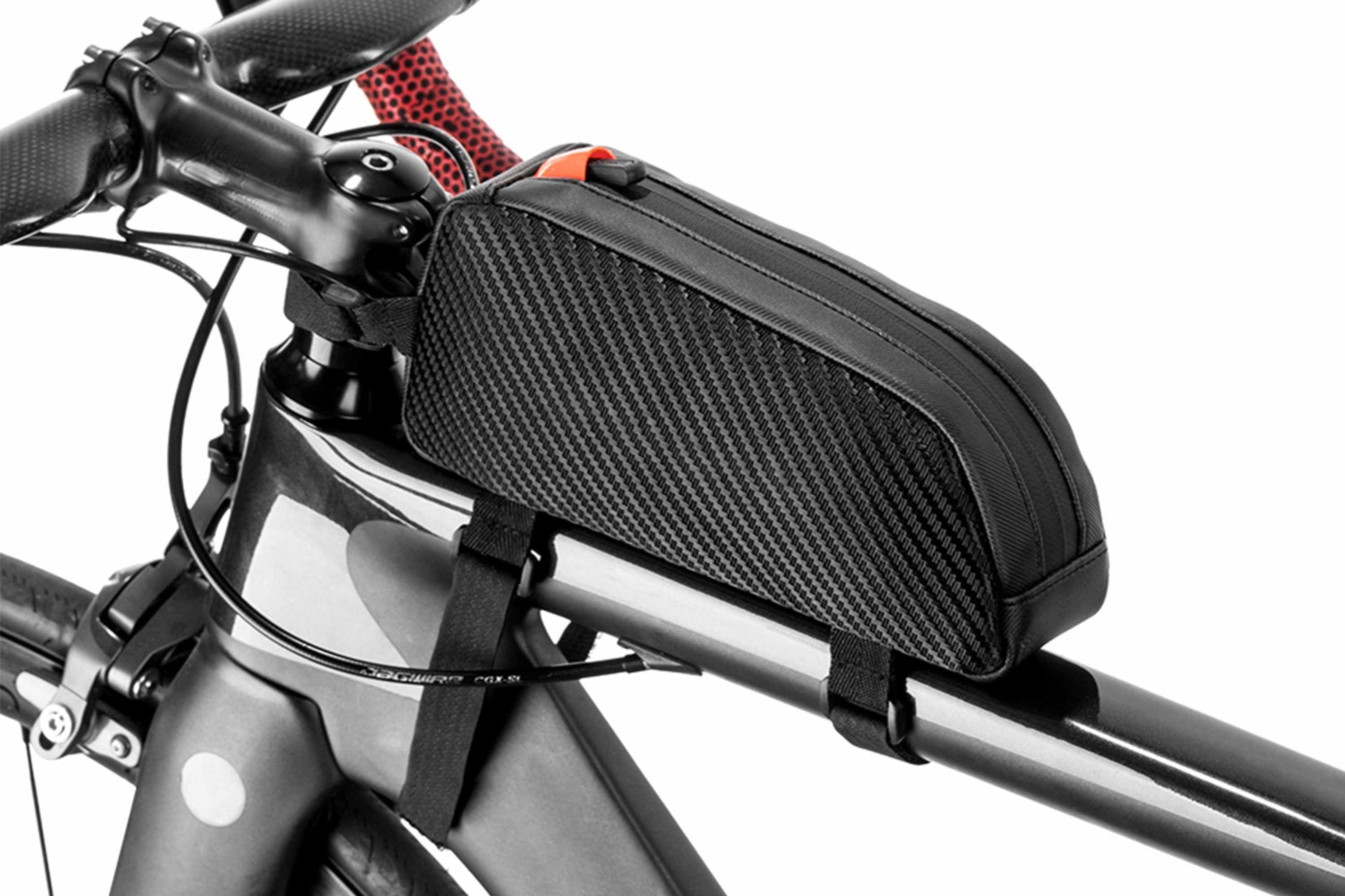 Bolsa delantera para bicicleta de montaña, bolsa para bicicleta de carretera, bolsa para viga