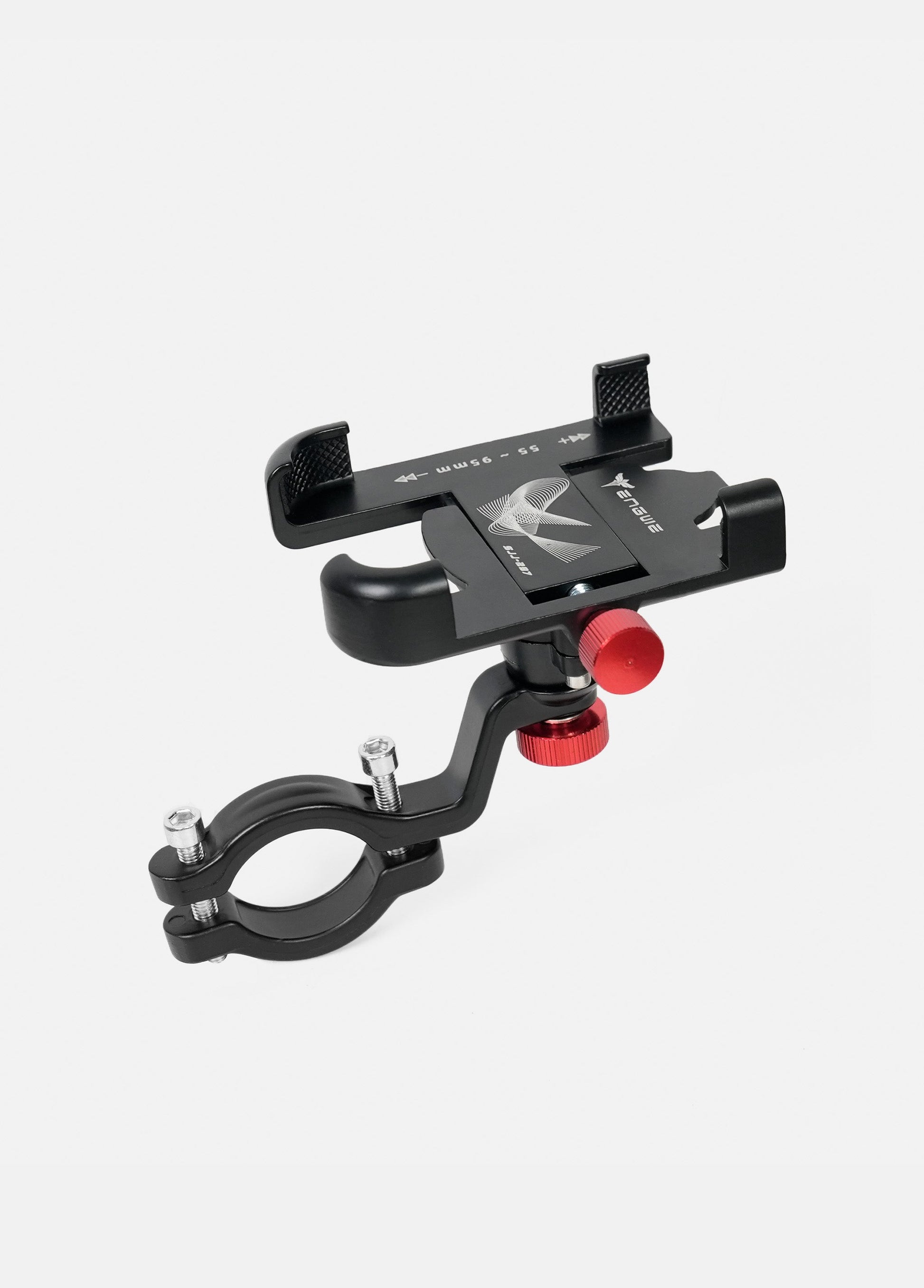 ENGWE Soporte para teléfono de bicicleta de aleación de aluminio giratorio de 360°