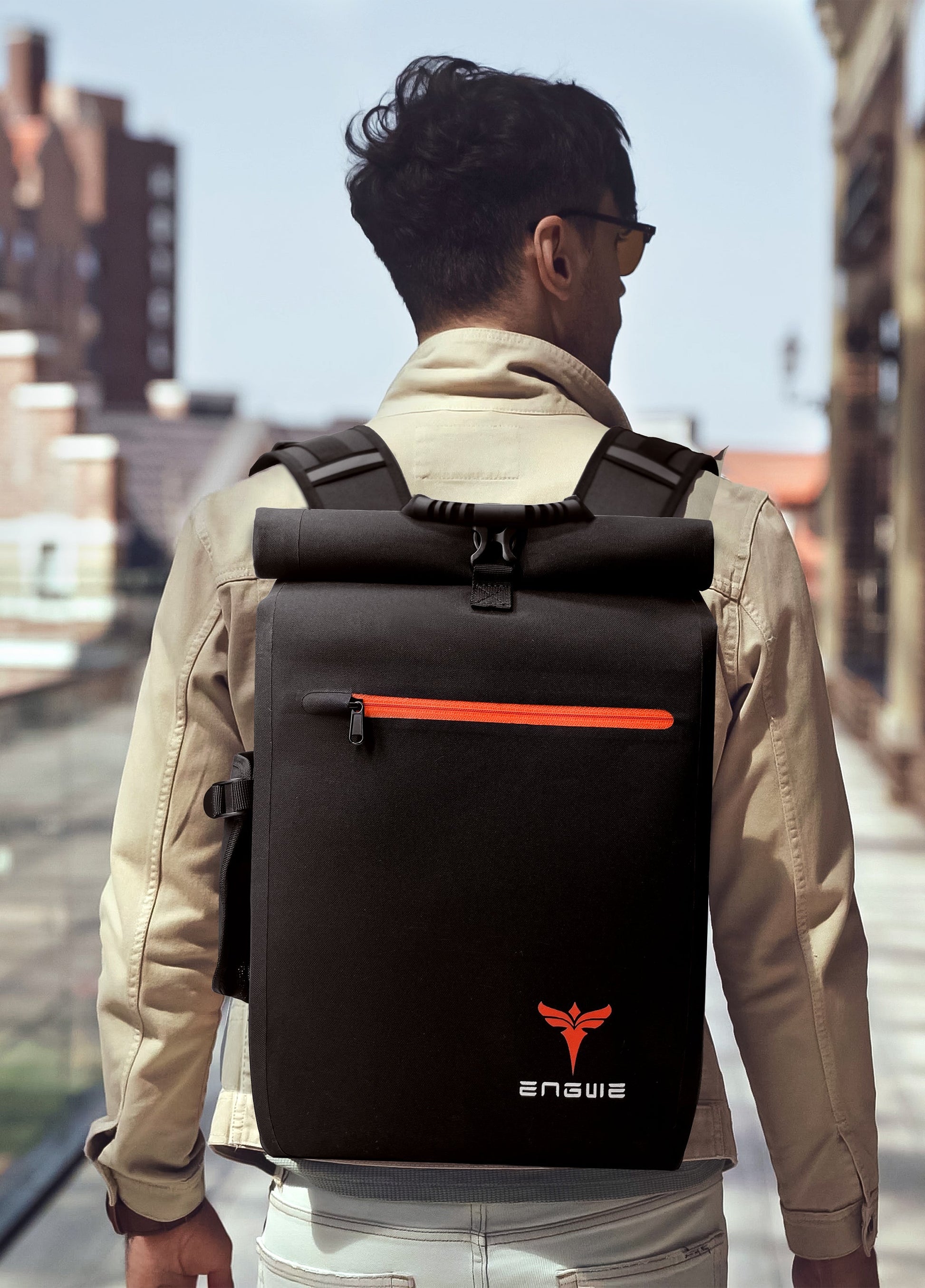 Bolsa impermeable para portabicicletas Engwe con (17-35 l) de gran capacidad-Preventa