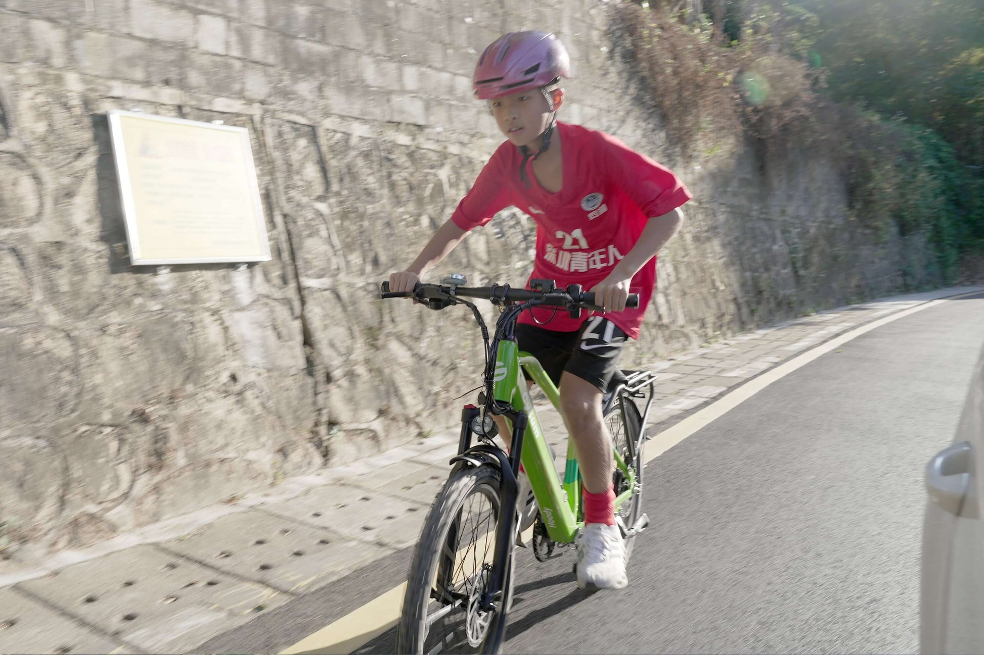 Cysum Hoody 250W Bicicleta Eléctrica Para Adolescentes 36V 10Ah Batería De Litio