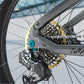 Detalle del cambio SRAM-UDH en la Mako Hybrid HPR Elite BMK Edition, resaltando su diseño eficiente.
