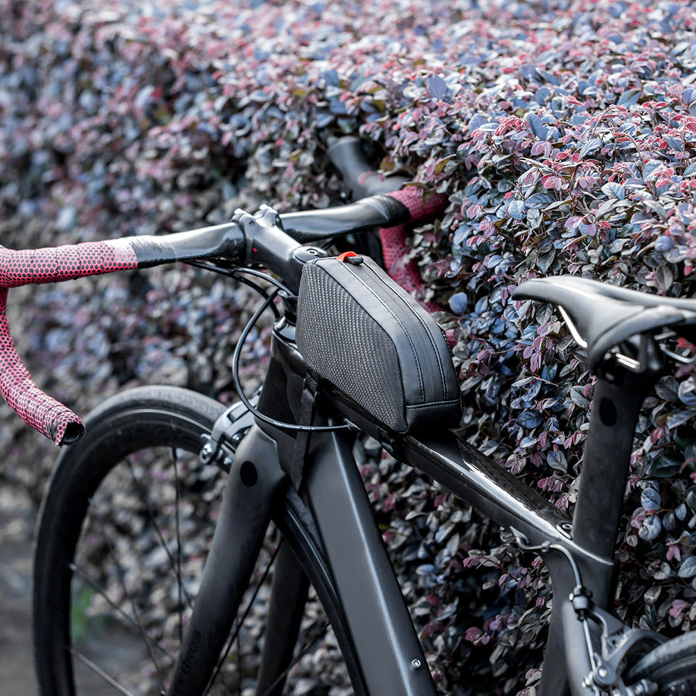 Bolsa delantera para bicicleta de montaña, bolsa para bicicleta de carretera, bolsa para viga