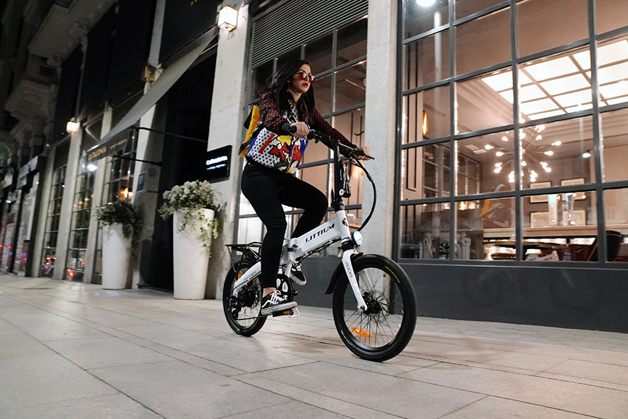 Bicicleta Eléctrica Ibiza Dogma 04 con Motor 250W, Batería Samsung y Ruedas 20"