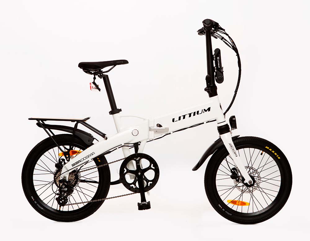 Bicicleta Eléctrica Ibiza Dogma 04 con Motor 250W, Batería Samsung y Ruedas 20"