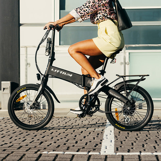 Bicicleta Eléctrica Ibiza Dogma 04 con Motor 250W, Batería Samsung y Ruedas 20"