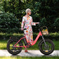 ENGWE L20 250W, 140 km de autonomía, velocidad máxima de 25 km/h, suspensión delantera, e-bike de cuadro bajo