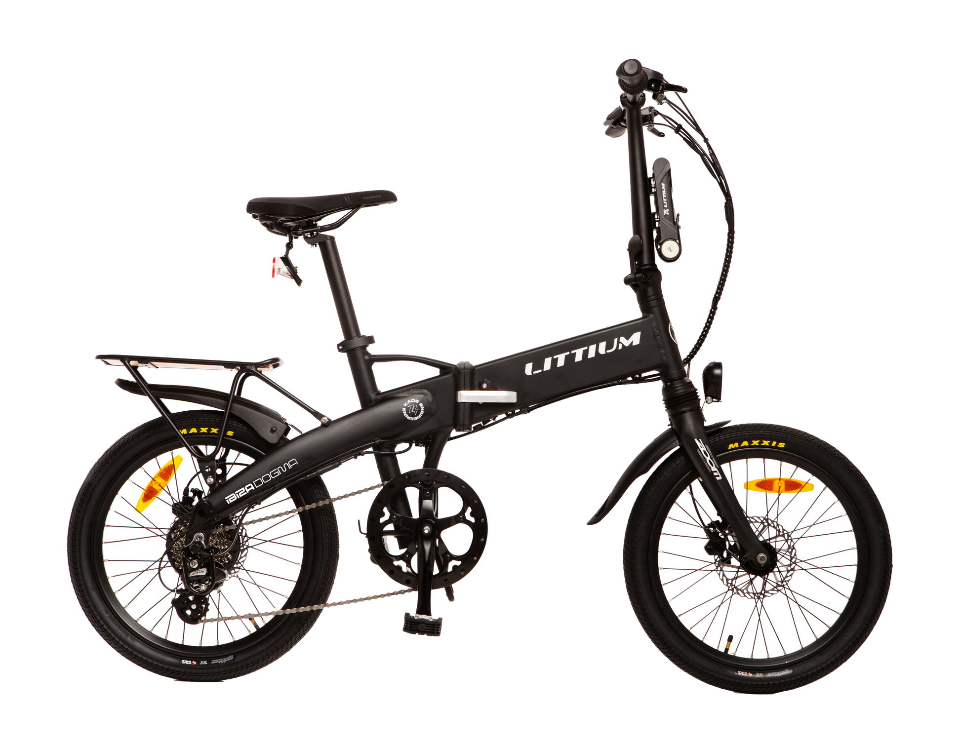 Bicicleta Eléctrica Ibiza Dogma 04 con Motor 250W, Batería Samsung y Ruedas 20"
