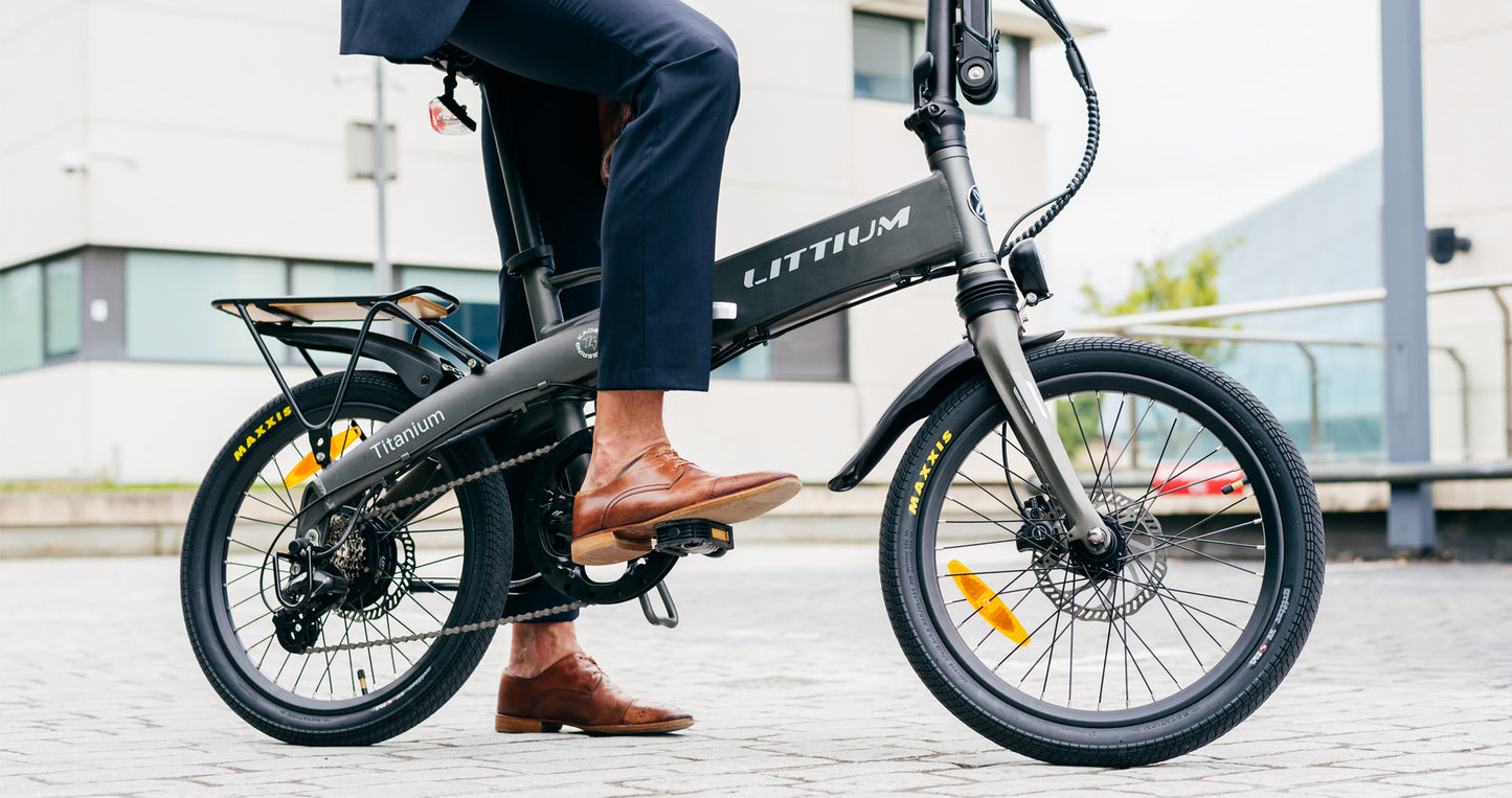 Bicicleta Eléctrica Ibiza Dogma 04 con Motor 250W, Batería Samsung y Ruedas 20"