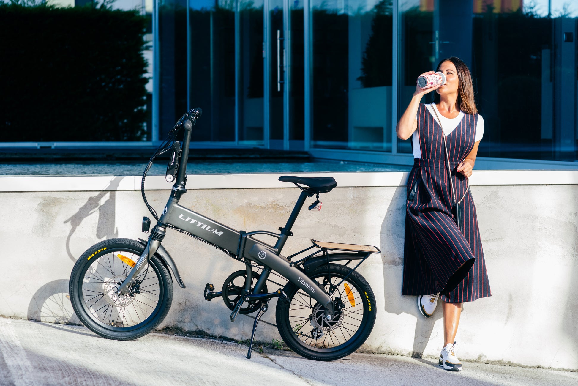 Bicicleta Eléctrica Ibiza Dogma 04 con Motor 250W, Batería Samsung y Ruedas 20"