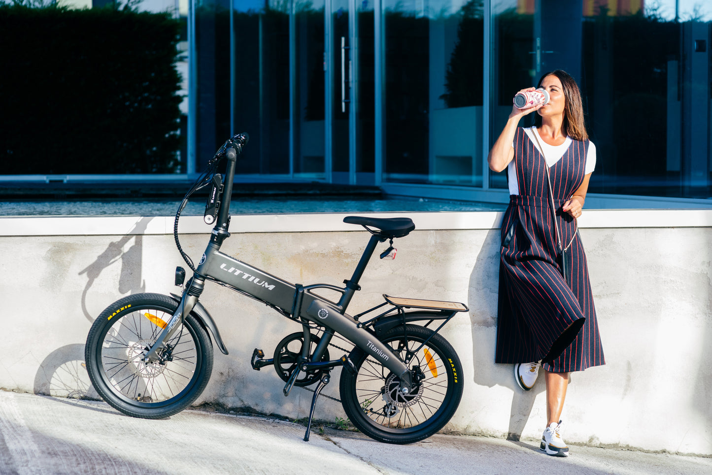 Bicicleta Eléctrica Ibiza Dogma 04 con Motor 250W, Batería Samsung y Ruedas 20"