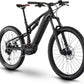 Bicicleta eléctrica Raymon TrailRay 160E 7.0 SE, doble suspensión, diseñada para conquistar senderos y subidas difíciles.