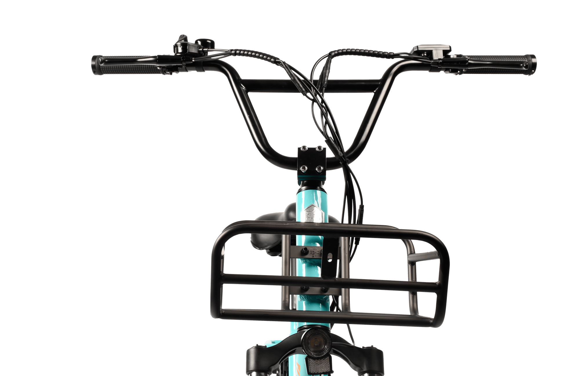 Bicicleta Eléctrica Luchia TAURO - Azul Claro, Motor 250W, Neumáticos 20*3.0, Batería 36V 10AH