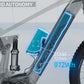Batería de 720Wh ampliable en la Berria Mako Hybrid, destacando su autonomía híbrida con 972Wh.