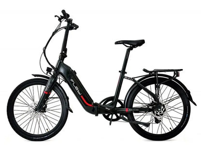 Bicicleta Eléctrica Plegable Swan 24", 70km de Autonomía, 25km/h, Batería 10.4Ah
