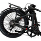 Bicicleta Eléctrica Plegable Swan 24", 70km de Autonomía, 25km/h, Batería 10.4Ah