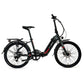 Bicicleta Eléctrica Plegable Swan 24", 70km de Autonomía, 25km/h, Batería 10.4Ah