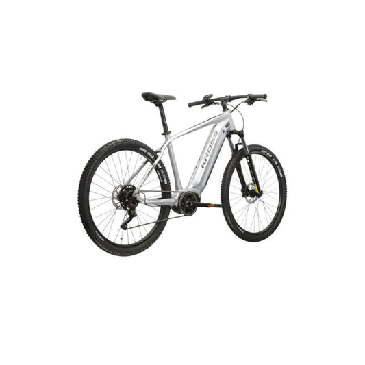 Bicicleta KROSS Hexagon Boost 3.0 576Wh 2023, ideal para aventuras en montaña y ciclismo de montaña.