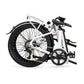 Bicicleta Eléctrica Plegable Swan 24", 70km de Autonomía, 25km/h, Batería 10.4Ah